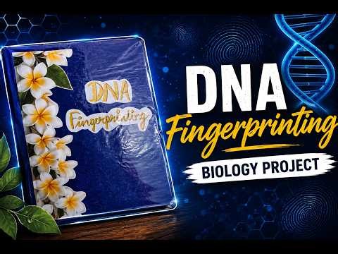 BIOLOGY PROJECT FILE CLASS 12 ON DNA FINGERPRINTING