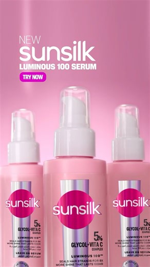162K views · 1.7K reactions | The secret to outshining the sun just dropped -New Sunsilk Luminous 100 | Sunsilk | Facebook