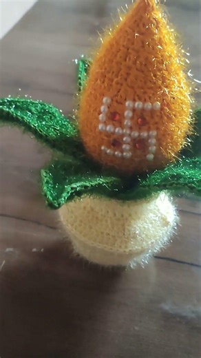 Crochet Kalash #kalash #crochet #shorts #ytshorts #manishascrochetart