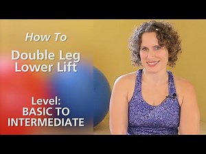 Double Leg Lower Lift How To Heidi Miller Pilates