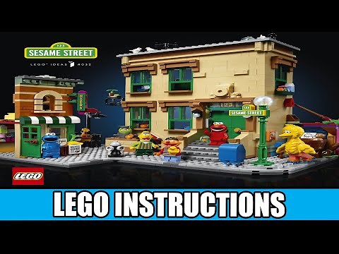 LEGO Instructions - 123 Sesame Street - 21324 (LEGO IDEAS)