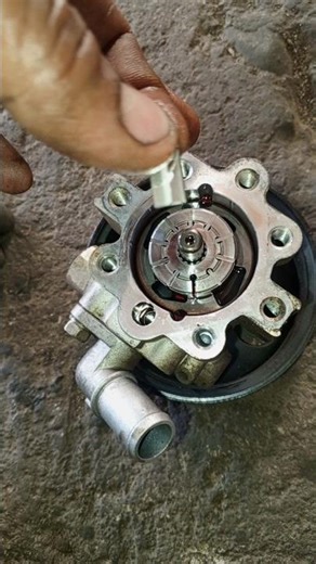 power steering Chevrolet American repair power steering pump #chevrolet#video #reel#star #pump
