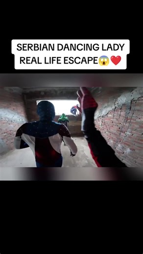 SERBIAN DANCING LADY REAL LIFE ESCAPE😱❤️ | serbian dancing lady