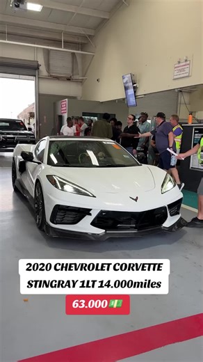 CHEVROLET CORVETTE STINGRAY 1LT 2020 14.000mil 63.000$ 🇺🇸🚗Автомобили с закрытых Дилерских аукционов : ADESA, America's Auto Auction (США) , Manheim, COPART , IAAI Auction, CarMax Подберу авто вашей мечты под ваш бюджет! ✅Целые автомобили по вашим параметрам ✅Доставка по США🇺🇸 в любой штат или город а так же логистика в порты доставки за пределы 🌎 (Европа) 📞Звоните Watsapp 1 407 988 0888 Telegram aadyvan #АвтоИзСША #АвтоАукцион #АвтоПодбор #Manheim #ADESA