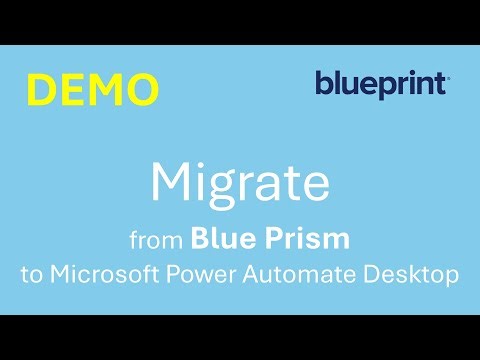 Migrate Blue Prism