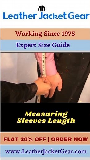 How to Measure Sleeve Length 📏🧥 #measurement #youtubeshorts