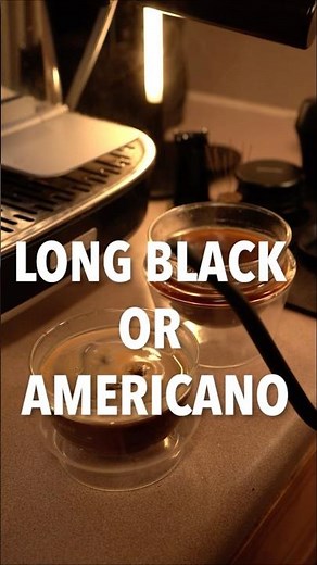 Long Black vs Americano: A Coffee Lover's Guide #coffee #espresso