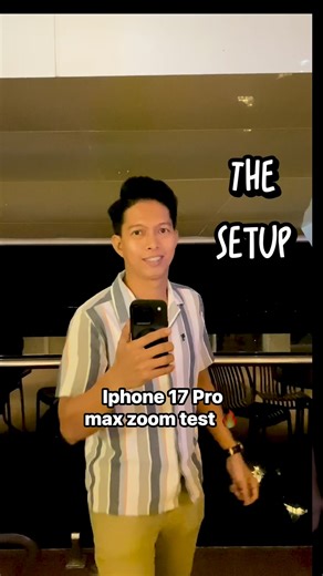 Remvisuals on Instagram: "Iphone 17 Pro max zoom test 🎥 Try it now! 🔥🔥🔥 #tutorial #tips #iPhone17Pro #zoomtest"
