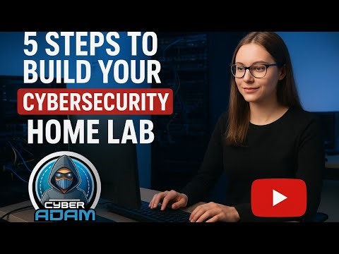 🔒 5 Steps to Build Your Cybersecurity Home Lab - in Tamil | Cyber Adam