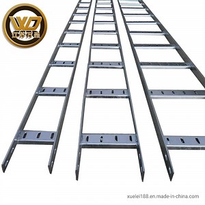 [Hot Item] Electrical Gi Z400*3000mm Cable Ladder Trays Hot Dipped Galvanized Ladder Cable Tray From China Supplier