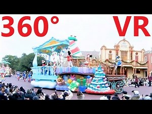 【360 VR】Disney Christmas Stories 2019 (Tokyo Disneyland)