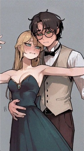 Dancing At The Yule Ball With Malfoid - Harry Potter #shorts