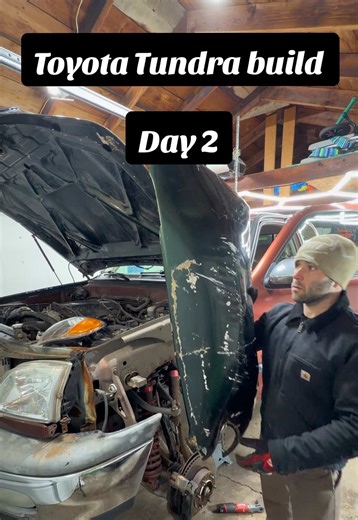 Toyota Tundra Build: Day 2 Progress and Challenges