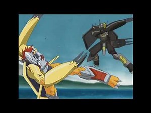 Digimon Adventure 02 - BlackWarGreymon vs WarGreymon