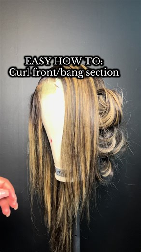 EASY HOW TO: Curling Your Bangs Like a Pro