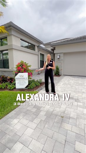Discover the newest model at Valencia Del Mar in Boynton Beach, FL — the Alexandra IV. This flexible floorplan redefines what’s possible in 55 living, now featuring an innovative multigenerational option: convert the third-car garage into a Hobby Room, located just off the second primary suite. Whether you’re welcoming extended family, creating a guest retreat, or carving out your own creative space, this layout adapts with style and purpose.Tour the Alexandra IV model and experience the thought