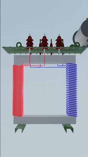 Electric Transformer Working || #viral #shorts