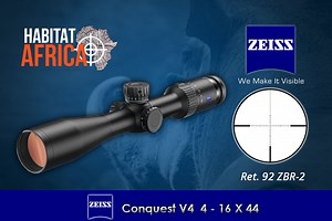 ZEISS Conquest V4 4-16x44 RifleScope Reticle 92 ZBR-2