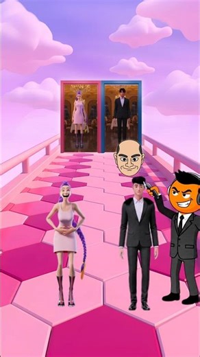 POV 😳🍟💔 Zoey kisses Jinu and Oren causes chaos… choose wisely or you’ll ruin the dinner with Rumi!