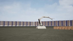 clip-1101066619-car-robot-transports-truck-box-ai-interface