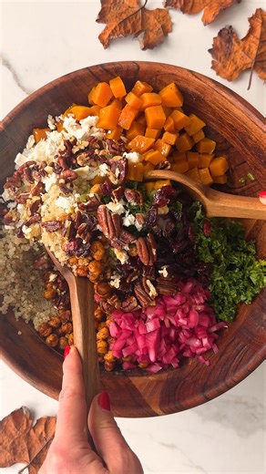 Harvest Butternut Squash Qunioa Salad | Well Plated