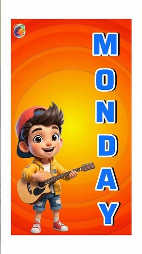 Spell M-o-n-d-a-y #kidslearning #staylittlechannel #spelling