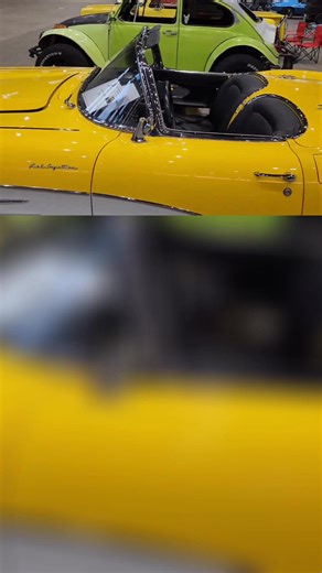 A Yellow Corvette Really Shines at the Route 66 Road Fest in Tulsa Oklahoma | Route 66 Road Relics