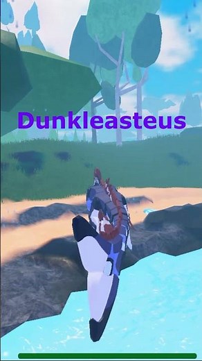 Dunkleasteus in creatures of sonaria