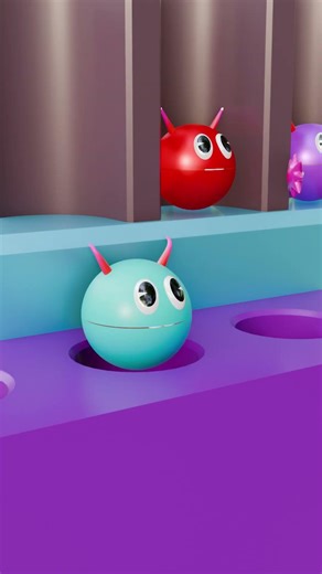 Pacman Fun Time #shorts #fun #3danimation