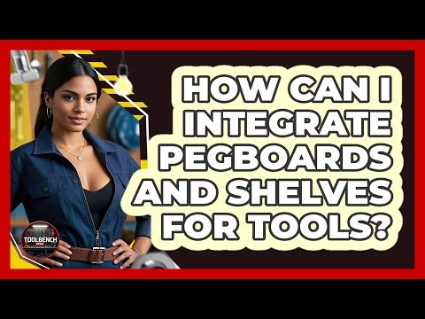 How Can I Integrate Pegboards And Shelves For Tools?