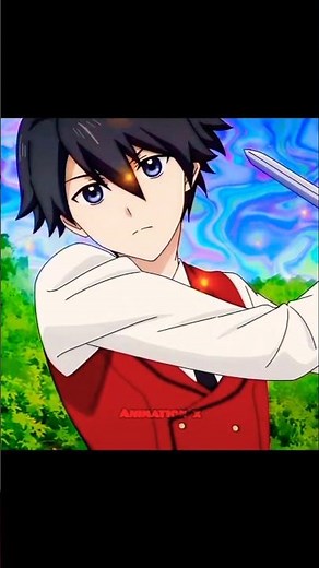 Ray White easily defeats the classmate. 😲The iceblade sorcerer shall rule the world 🌍 #anime #shorts