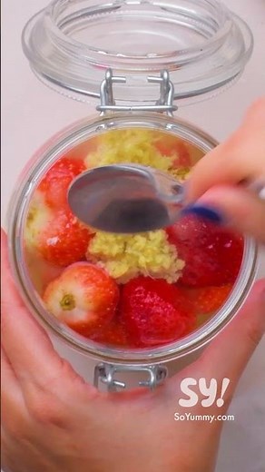 Fermented strawberry soda 🍓🥤