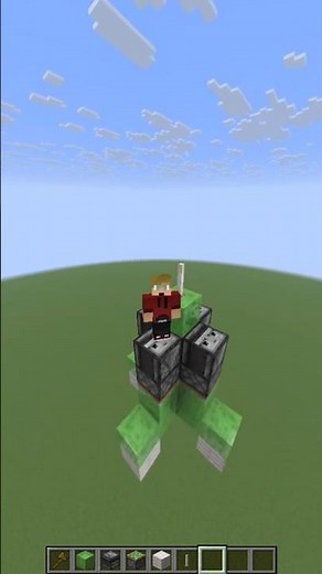 Foguete no Minecraft simples e fácil. #minecraft
