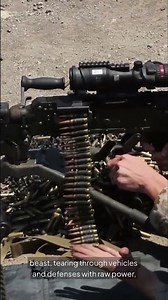 TWO OF THE WORLDS STRONGEST MACHINEGUNS