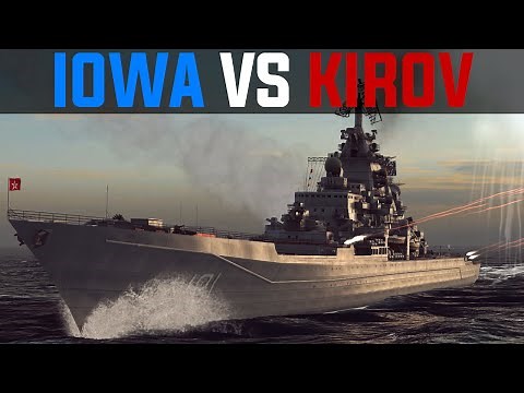 USS Iowa Vs Kirov In Cold Waters