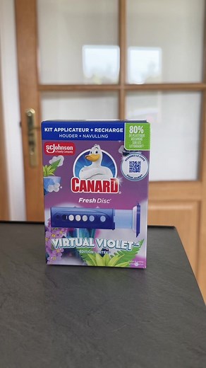 Nettoyage efficace avec Canard Fresh Disc en 5 minutes