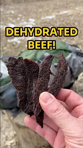 Making Dehydrated Beef