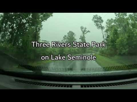Drive-By Lake Seminole In The Rain