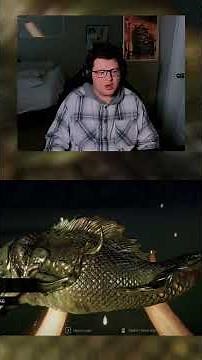 This is next level messed up fishing! #gaming #horror #scary #fishing #gameplay