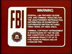 1986 Disney dark red FBI Warning screens and 1983 Guild Home Video logo