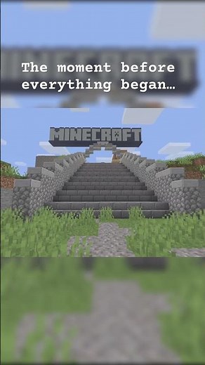 The First Steps — Minecraft Tutorial World