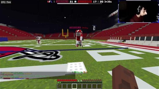 Minecraft basketball with Lebron james