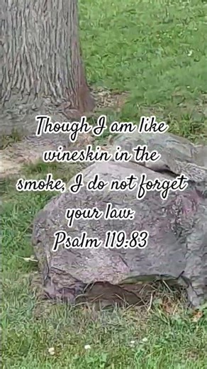 Wineskin in the smoke!#Jesuschrist
