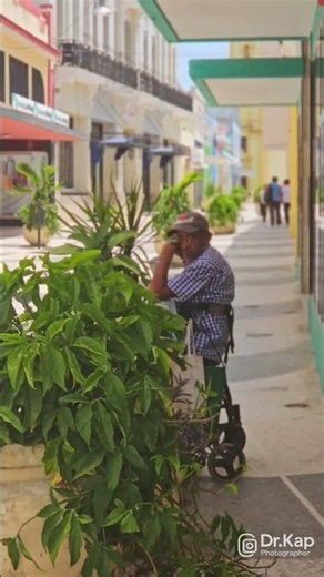 Así están las calles de Camagüey, Cuba.