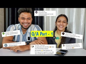 Our First Ever QnA With You Guys❤️❤️ ( Part 1 )