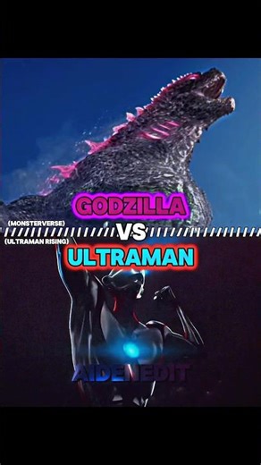 GODZILLA VS ULTRAMAN #edit