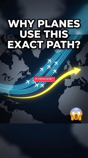 Why Do ALL Planes Follow This Exact Sky Highway? 🤯🌍