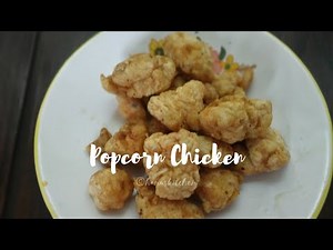 Popcorn chicken | Crispy popcorn chicken | Homemade popcorn chicken | Chicken snack
