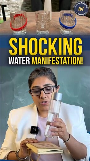 Can your thoughts and intentions really shape water? #shorts