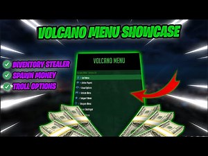 FiveM Volcano Menu Showcase | Steal Inventories | Money Cheat | Troll